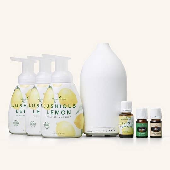 Love of Lemons Fresh Start Bundle with diffuser and essential oils