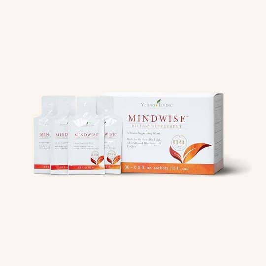 MindWise cognitive health supplement with essential oils and CoQ10